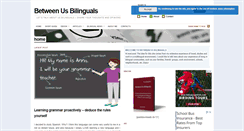 Desktop Screenshot of between-us-bilinguals.com